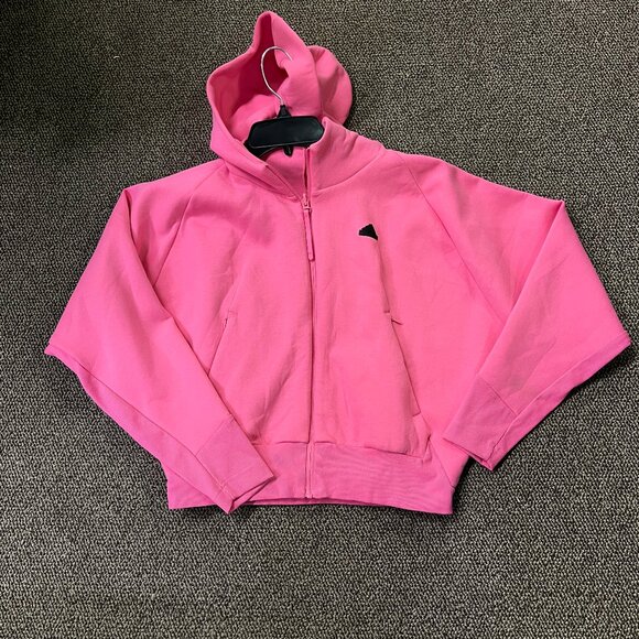 Adidas Hot Pink Aeroready Hoodie - Picture 1 of 5